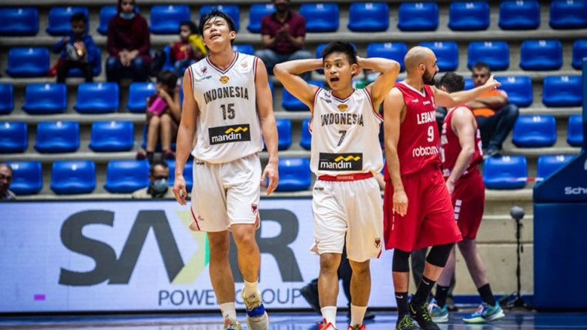 Indonesia Loses Again To Lebanon In FIBA World Cup Qualifiers, Coach: They Are Stronger And Experienced