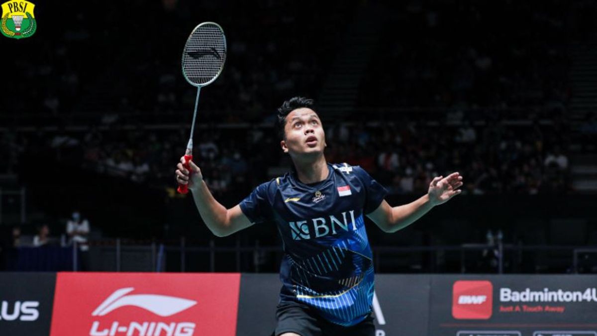 Anthony Ginting's Readiness To Face His First Semifinals At The Indonesia Open