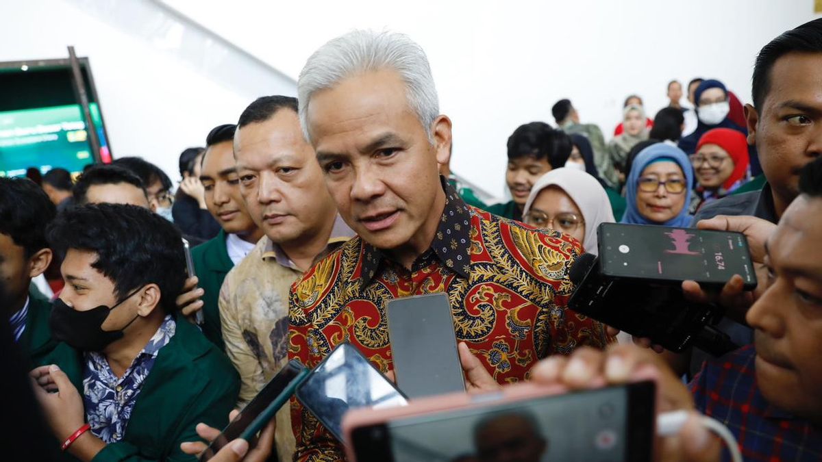 Hearing The Central Jakarta District Court's Decision On Postponing Elections, This Is Ganjar Pranowo's Reaction