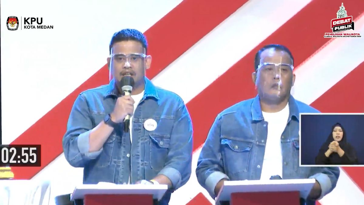 棉兰·皮尔卡达（Medan Pilkada）辩论：Bobby Nasution似乎是对洪水，坑洼和腐败的“攻击”