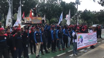 Met By Provincial Government Officials, Workers Still Want To Meet Anies Demand DKI UMP Appeal