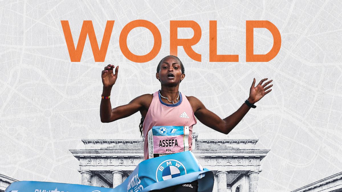 エチオピア人ランナー、ティグスト・アセファ、ベルリンで女子マラソン世界記録を更新