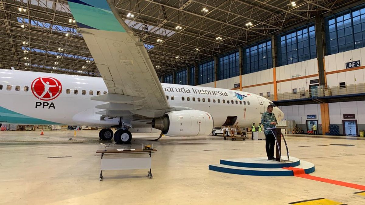 パフォーマンス回復対策の強化 ガルーダ インドネシア 航空機をレストールに返還