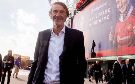 Sir Jim Ratcliffe Tambah Kepemilikan Saham Manchester United