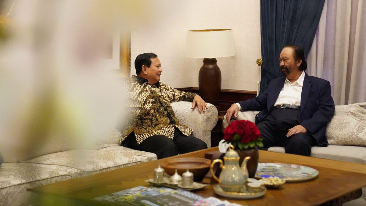 Prabowo Uploads Bereng Moment Surya Paloh: Alhamdulillah NasDem Joins