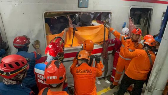 10 Jenazah Korban Kecelakaan Kereta di Bekasi Timur Belum Teridentifikasi