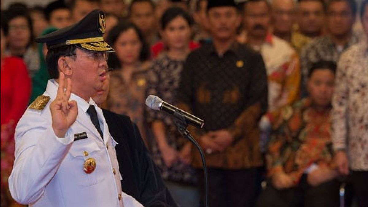 Ahok Dilantik Jadi Gubernur DKI Jakarta dalam Sejarah Hari Ini, 19 November 2014