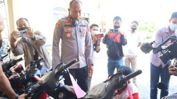 Pelaku Curanmor di Kendari <i>Super Hatrick</i>, Sudah Beraksi di 30 Lokasi dan Gasak Belasan Motor