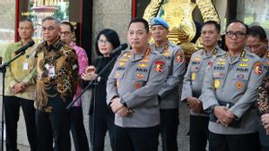 The National Police Chief-Chairman Of The KPK Meets, Discusses Corruption Eradication That Is Prabowo's Attention