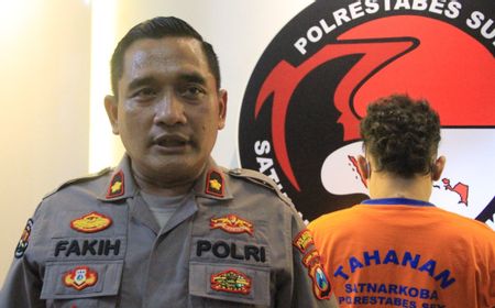 Polisi Tangkap Driver Ojol Pengedar Sabu dan Ekstasi di Surabaya