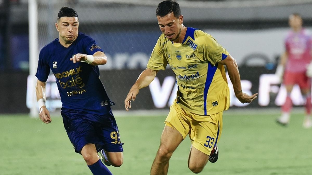 Hasil Super League: Persib Bandung Kalah 1-2 Lawan Persita Tangerang