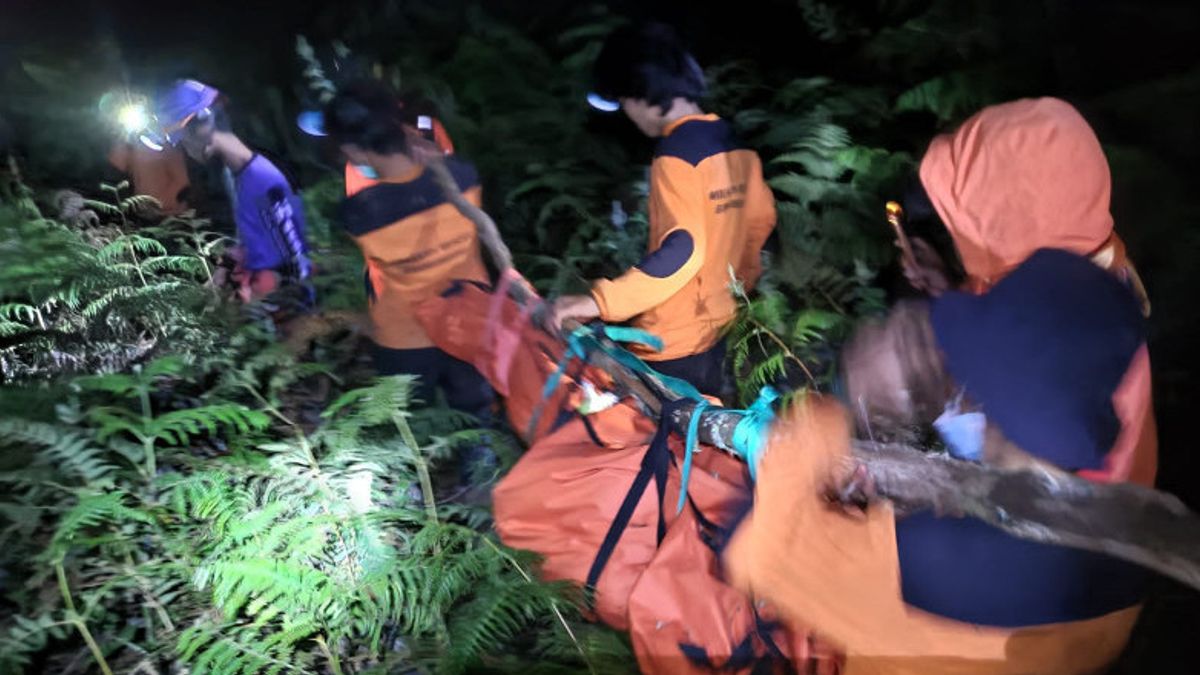 在巴瓦卡拉昂·苏尔塞尔山上遇难的登山者Rian的尸体被发现