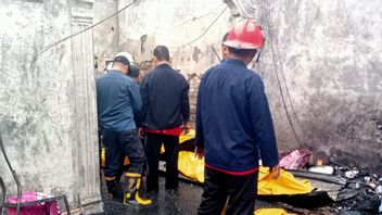 Diduga karena Gas Bocor, 5 Rumah Terbakar di Belawan Medan hingga Satu Keluarga Tewas