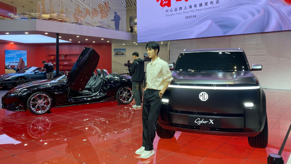 Looking Closely At The MG Cyber X Which Is Listed On The Auto Shanghai 2025