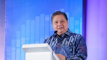 Airlangga Pamer Ekonomi Indonesia通过意大利和法国进入世界前8名的位置