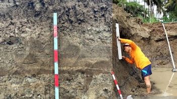 BRIN在YIA Kulon Progo机场附近发现了1,800年前的海啸止发,警惕潜在的灾难