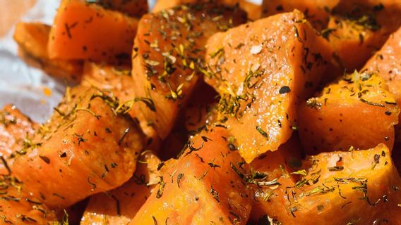 in, ce qui est bon pour le corps, c'est une réception d'aliments sains d'Ubi Jalar