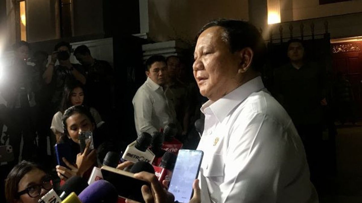 Tbles, Voici une liste des 49 candidats au poste de ministre appelés Prabowo lundi soir