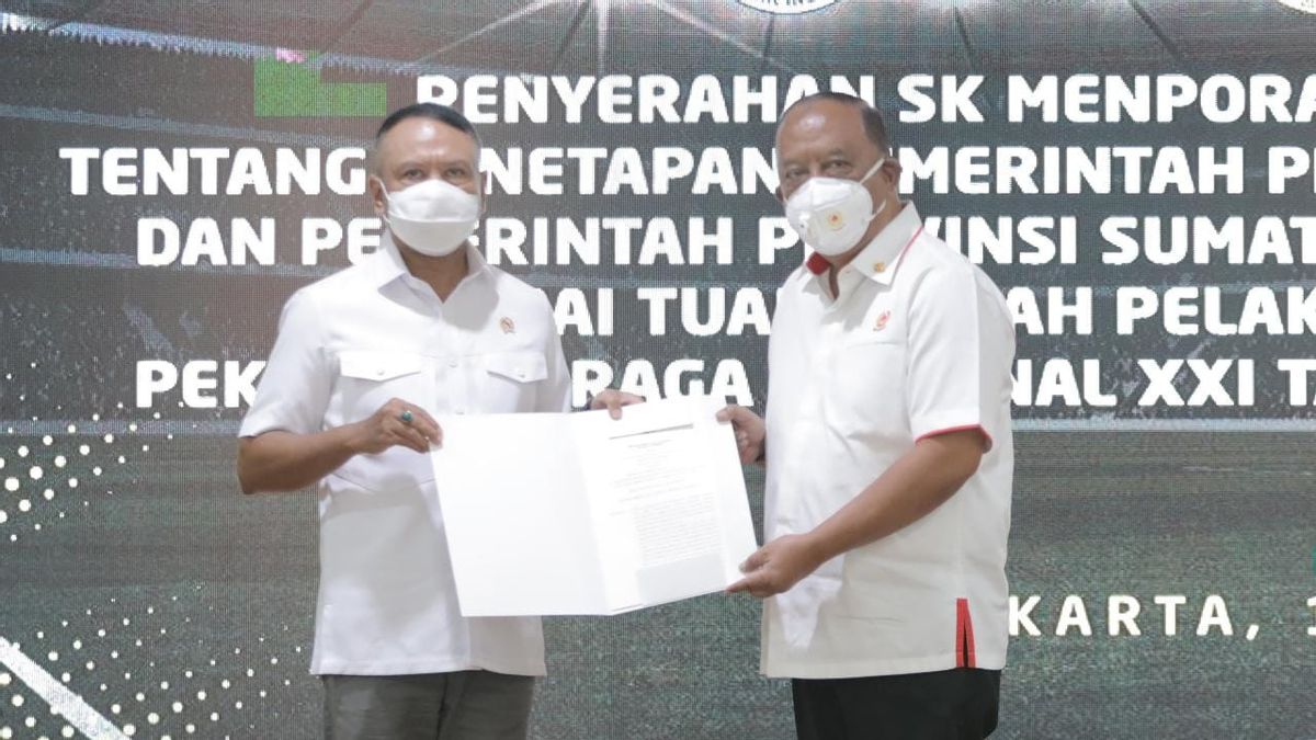 Aceh And North Sumatra Officially Host PON XXI 2024