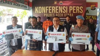 2 Warga Aceh Utara Ditangkap karena Kepemilikan Senjata Ilegal