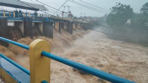 Kurang dari Dua Jam, Air di Bendungan Katulampa Bogor Meningkat Drastis, Warga Jakarta Waspada