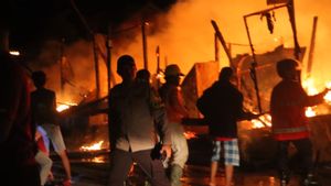 Kebakaran Hanguskan 11 Kios dan Kontrakan di Jelarai Tanjung Selor, Polisi Selidiki Dugaan Sumber Api