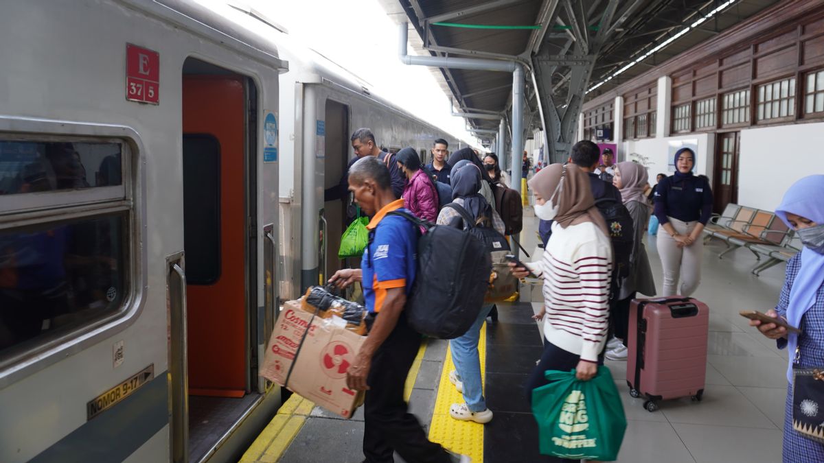 Arus Balik Libur Panjang Maulid Nabi Muhammad, KAI Catat Tiket Kereta Terjual 178.621