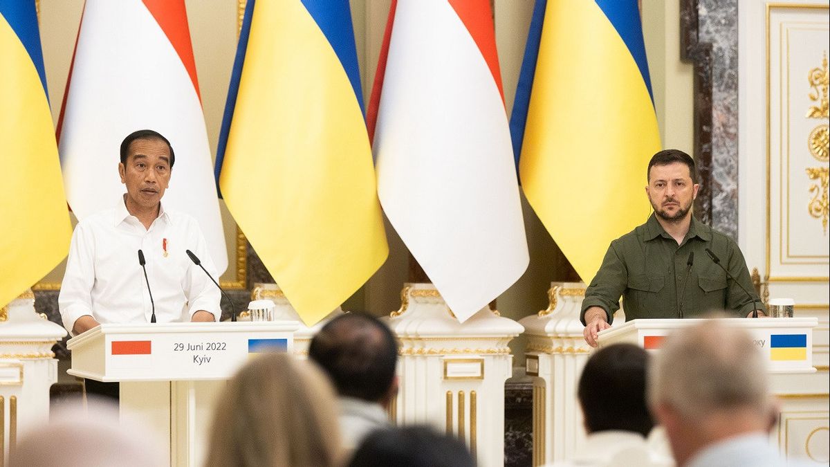 Acknowledging The Role Of Indonesia And President Jokowi's Personal Authority In The International Arena, Zelensky Mentions The G20 And ASEAN Presidencies