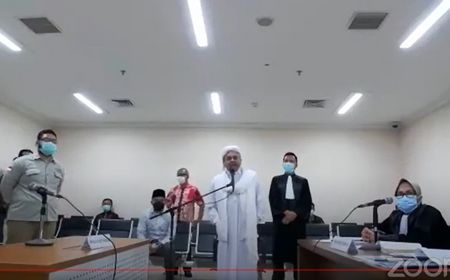 Kendala Teknologi yang Mungkin Dikhawatirkan Rizieq dari Sidang Online