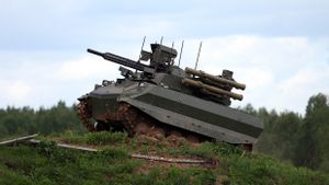 Sukses Bikin Tank Robot, Kementerian Pertahanan Rusia Dirikan Departemen Kecerdasan Buatan