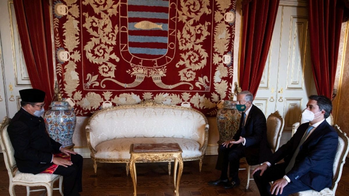 LBBP ري السفير رودي ألفونسو يقدم رسالة الثقة، الرئيس البرتغالي على استعداد لتحسين العلاقات الثنائية