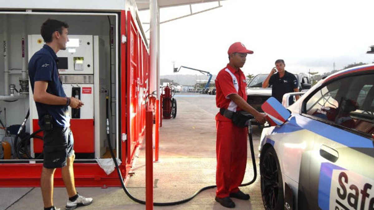 ペルタミナはマンダリカMotoGPでモジュラーガソリンスタンドを運営