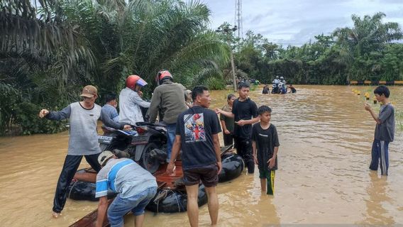 Ribuan Rumah di 5 Kabupaten Kota Wilayah Bengkulu Terendam Banjir, Ratusan Warga Mengungsi