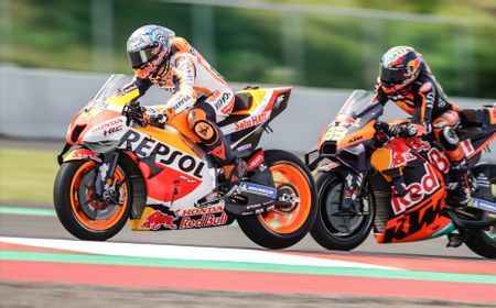 Hasil FP3 MotoGP Mandalika 2022: Marc Marquez Tercepat Tiga Rider Ducati Mengekor di Belakangnya