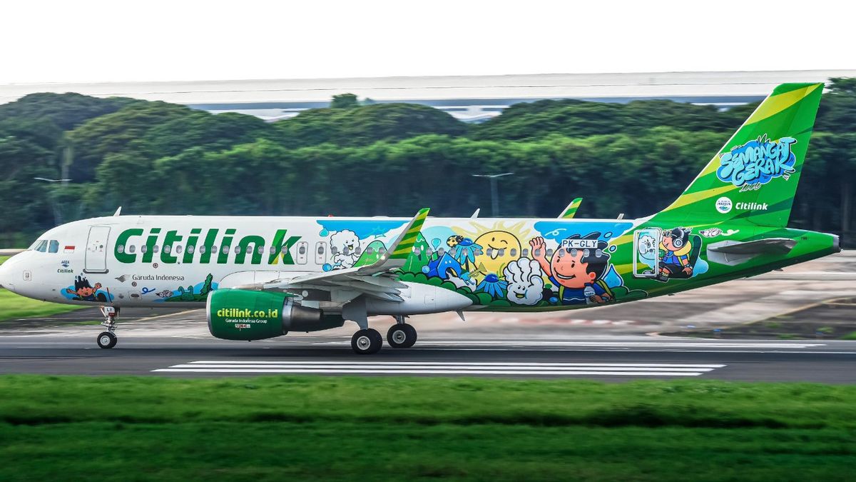 Citilink and AQUA Launch Special Livery Design for a Healthy, Comfortable and Meaningful Flying Experience