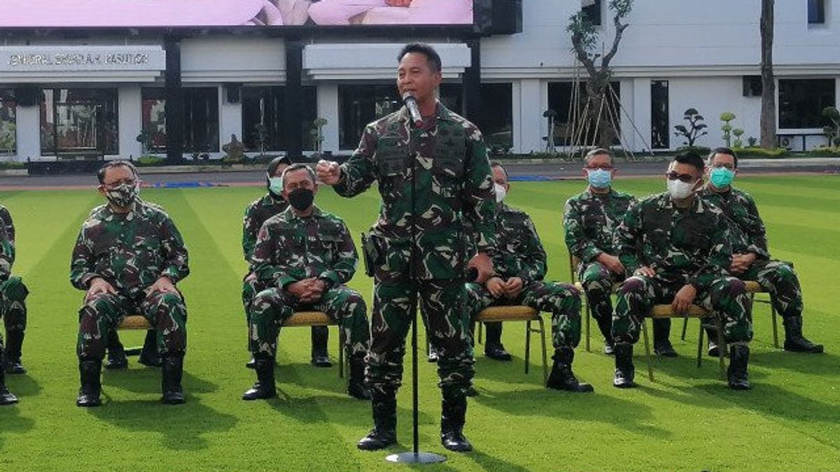 KSAD Andika Perkasa: Aprilia Manganang Tidak Seberuntung Kita