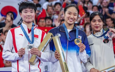 An Se-young Raih Medali Emas Tunggal Putri Olimpiade 2024, Gregoria Perunggu