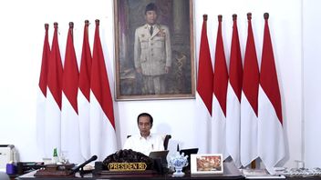 Jokowi再次谈到吸收刺激来处理仅19％的COVID-19