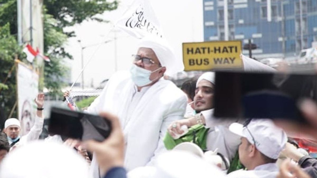 Rizieq Shihab Walkout, East Jakarta District Court Decides To Hold Online Session