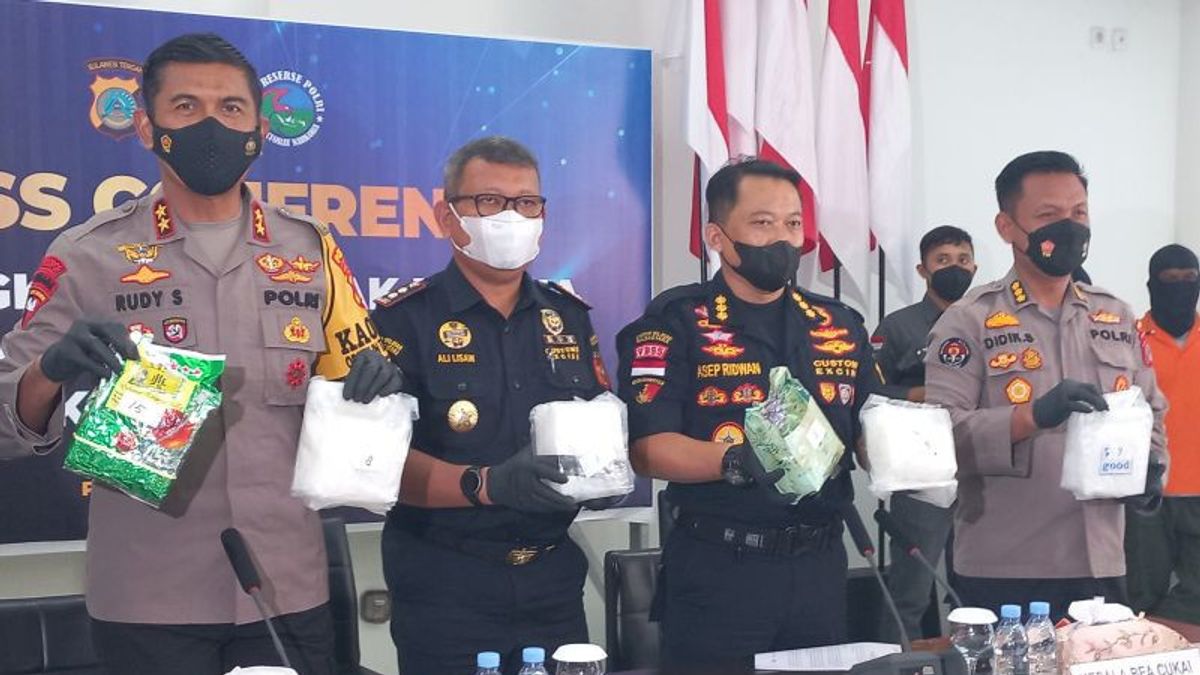 Polda Sulteng Gagalkan Penyelundupan 29 Kilogram sabu-sabu asal Malaysia
