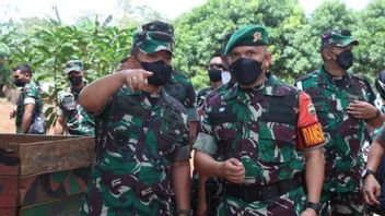 KSAD يتحقق من الجنود في الخدمة Pamtas RI-بابوا غينيا الجديدة