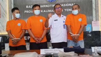 1公斤更多冰毒走私到内陆,BNNP Kalteng Bongkar Besar Network