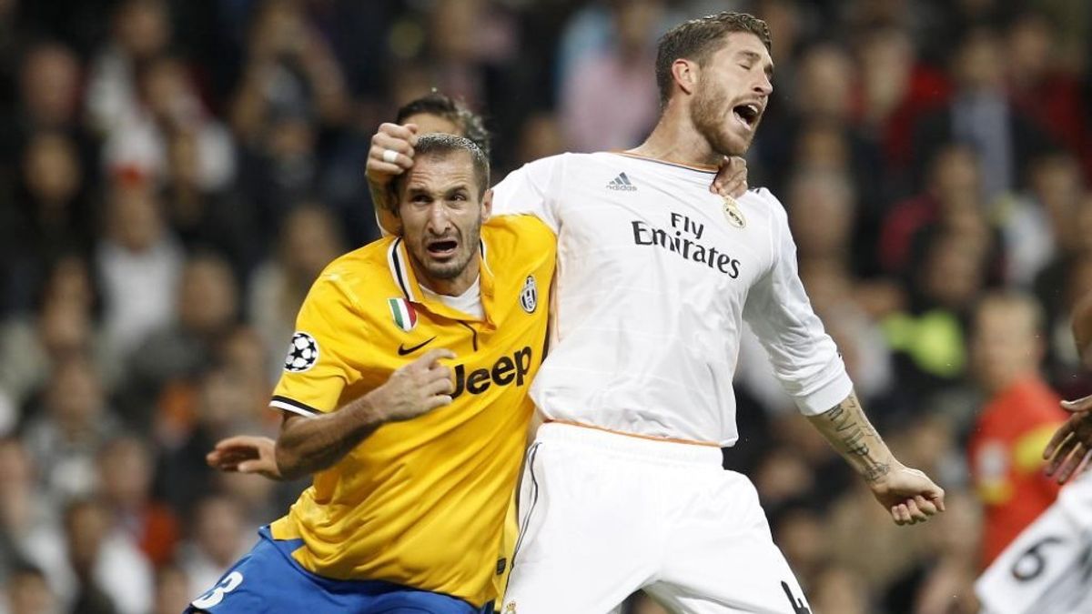 Chiellini Praises Ramos, Who Injured Salah In The 2018 Champions League Final