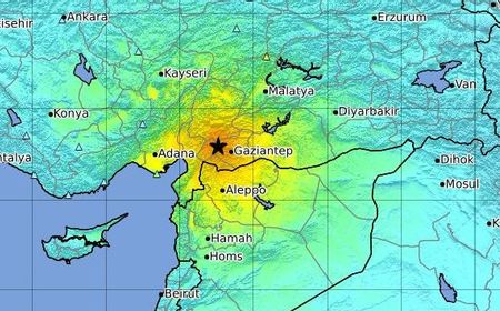 Gempa M 7,8 Hantam Turki, Getarannya Terasa Hingga Siprus dan Suriah