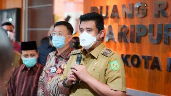 Le Gendre De Jokowi, Le Maire Bobby Nasution, A Déclaré Que Le Gouvernement De La Ville De Medan Avait Augmenté Le Budget De L’aide Sociale à 33 Milliards De Rp.