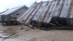 Korban Banjir Rob di Mimika Butuh Bantuan Bahan Bangunan