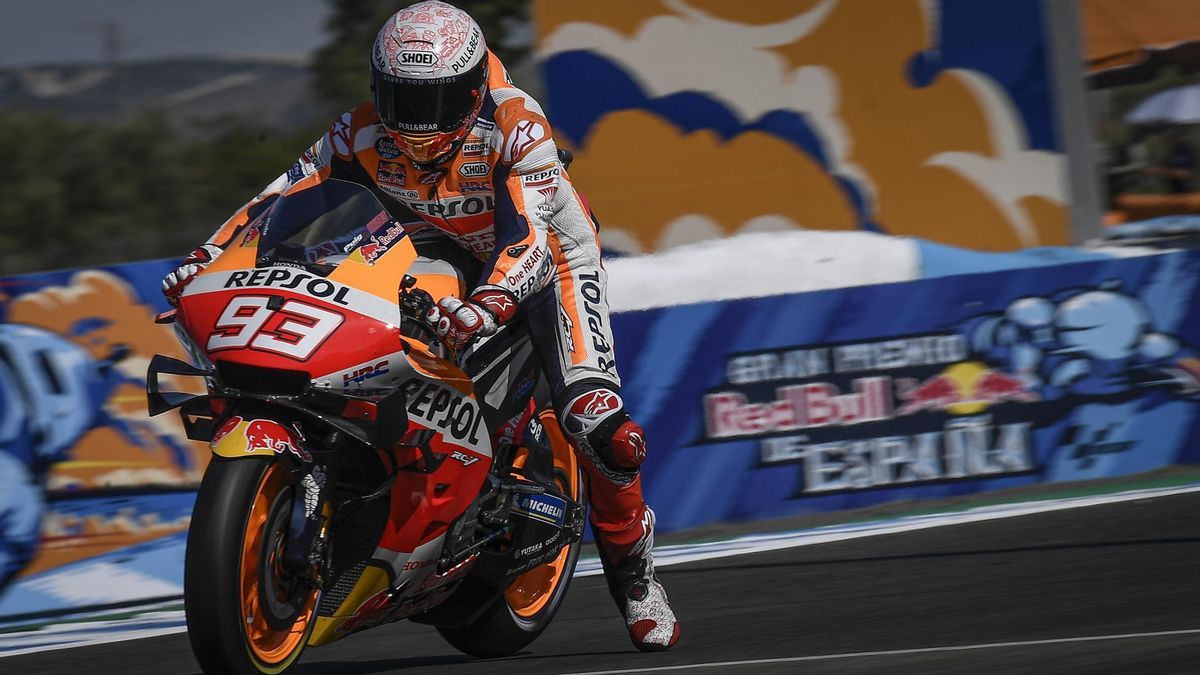 Marc Marquez Mighty In Third Practice Session Of French Grand Prix 