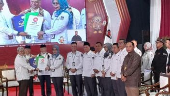 Monter au VW de Kodok bleu, Ahmad Syaikhu-Ilham Habibie liste électorale de Java occidental à la KPU