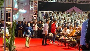 Sungkem在KPU向Megawatibisik时,原来这是Jokowi Kaesang的儿子传达的。