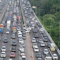 Arus Mudik Lebaran 2026: 18.288 Kendaraan dari Jakarta Masuk Jawa Tengah